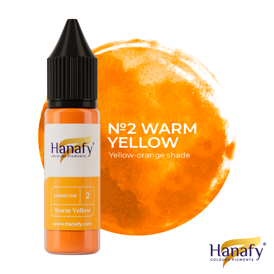 Hanafy Corrector №2 WARM YELLOW 15ml