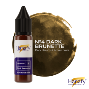 Hanafy Main Eyebrows №4 DARK BRUNETTE 15ml