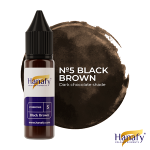 Hanafy Main Eyebrows №5 BLACK BROWN 15ml